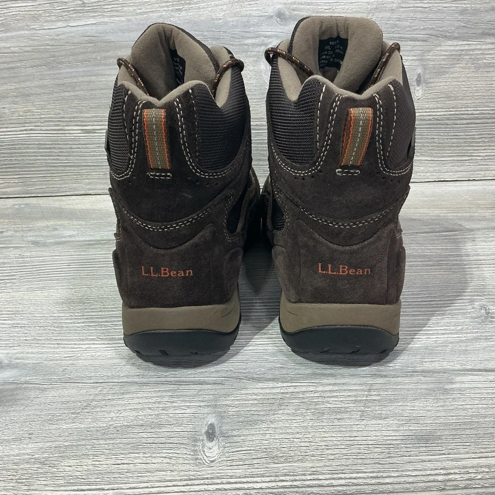 Men's Size 11.5 WIDE LL Bean Hiking Boots Tek 2.5 DRi-LEX Brown Outdoors Camping